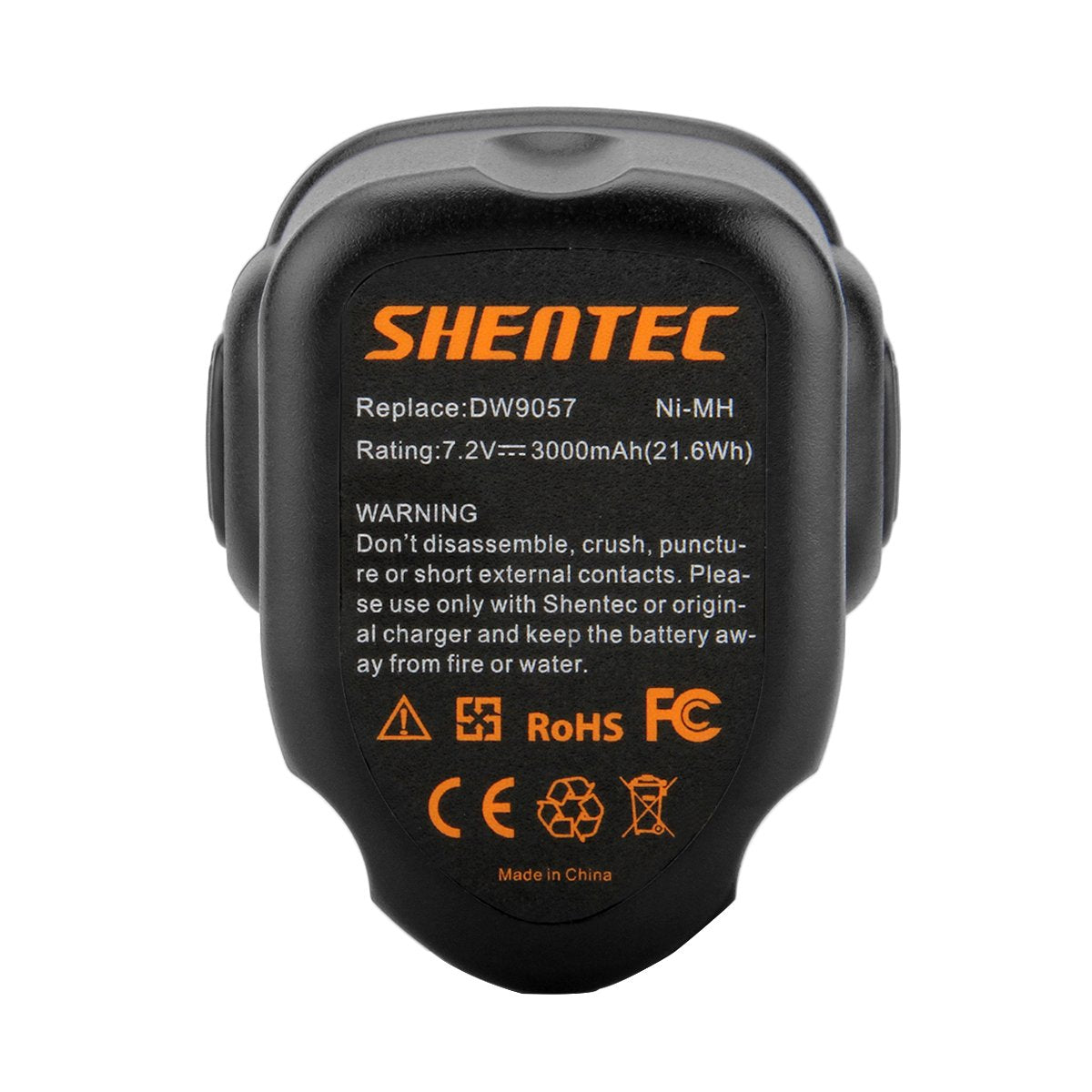 Shentec certifications CE FCC RoHS visible on product