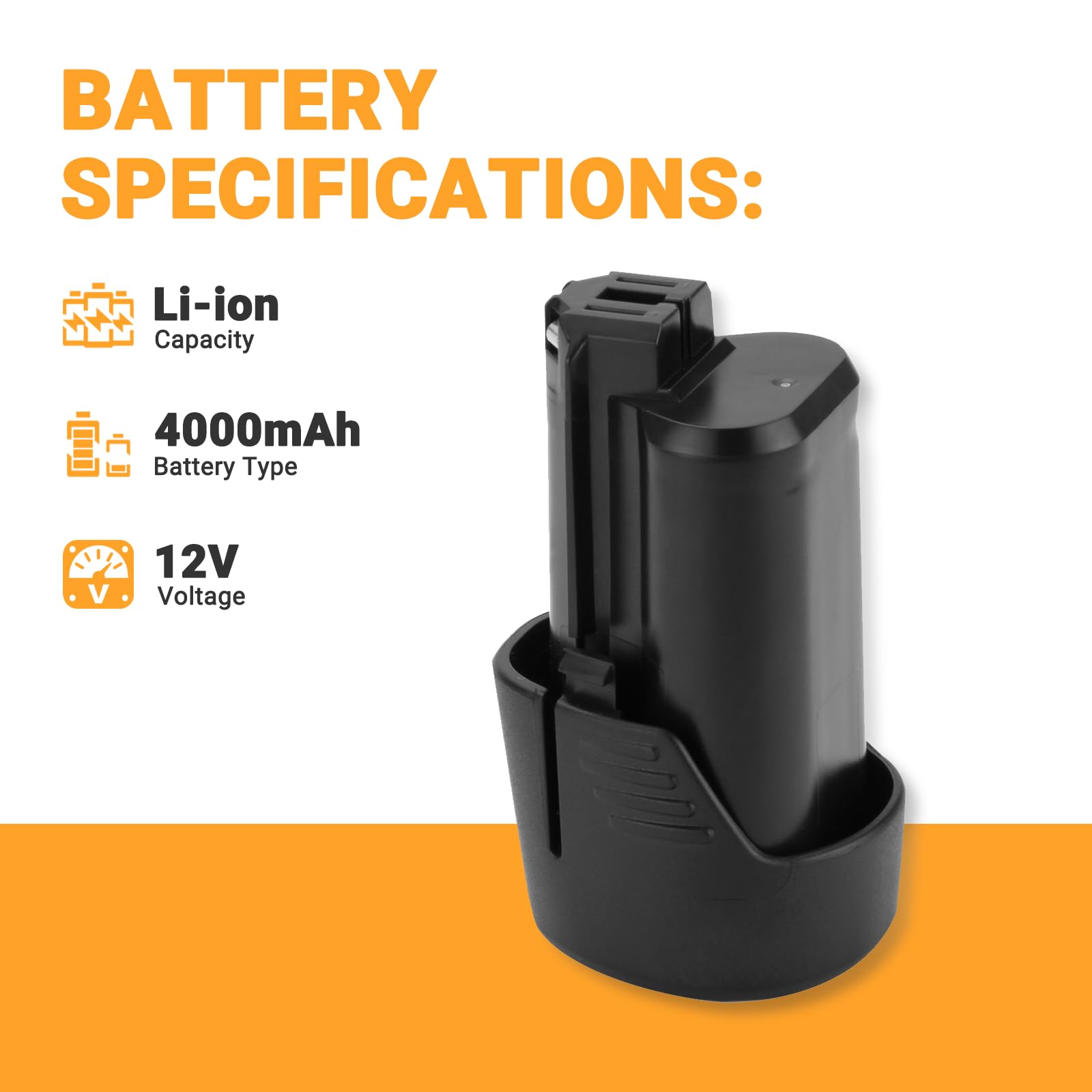 Shentec 4000mAh 12V battery with Dremel compatibility offers versatile tool pairing
