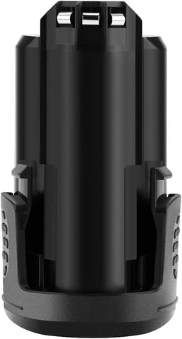 Shentec 4000mAh 12V battery front view highlights dependable power for Dremel projects
