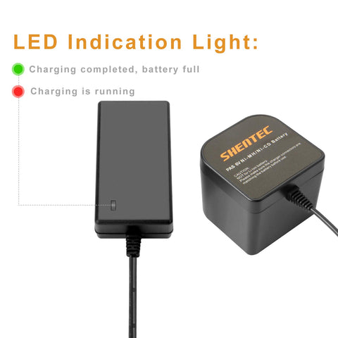 Shentec 6V 4000mAh Ni-MH battery specifications on label