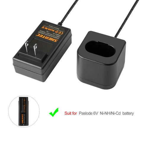 Charger included with Shentec kit for quick recharges