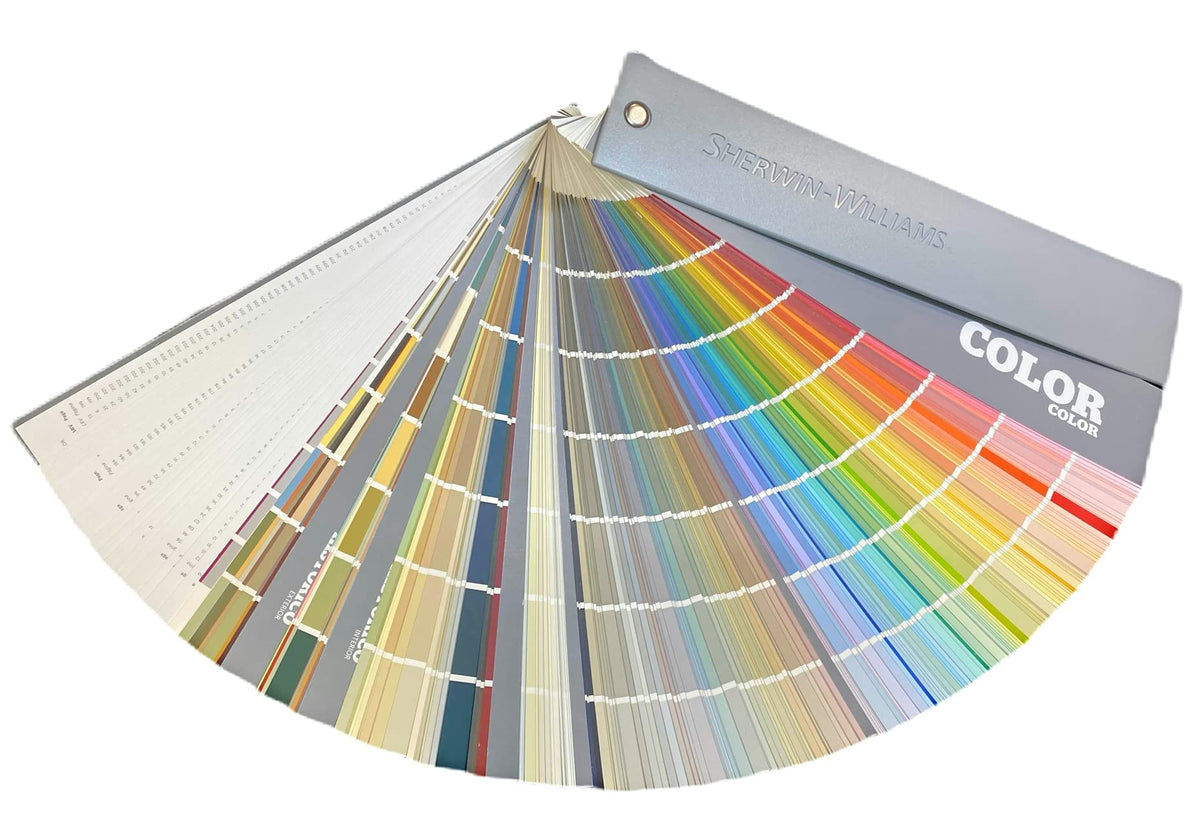 Sherwin Williams Colors Deck Complete palette spread for cohesive outdoor design