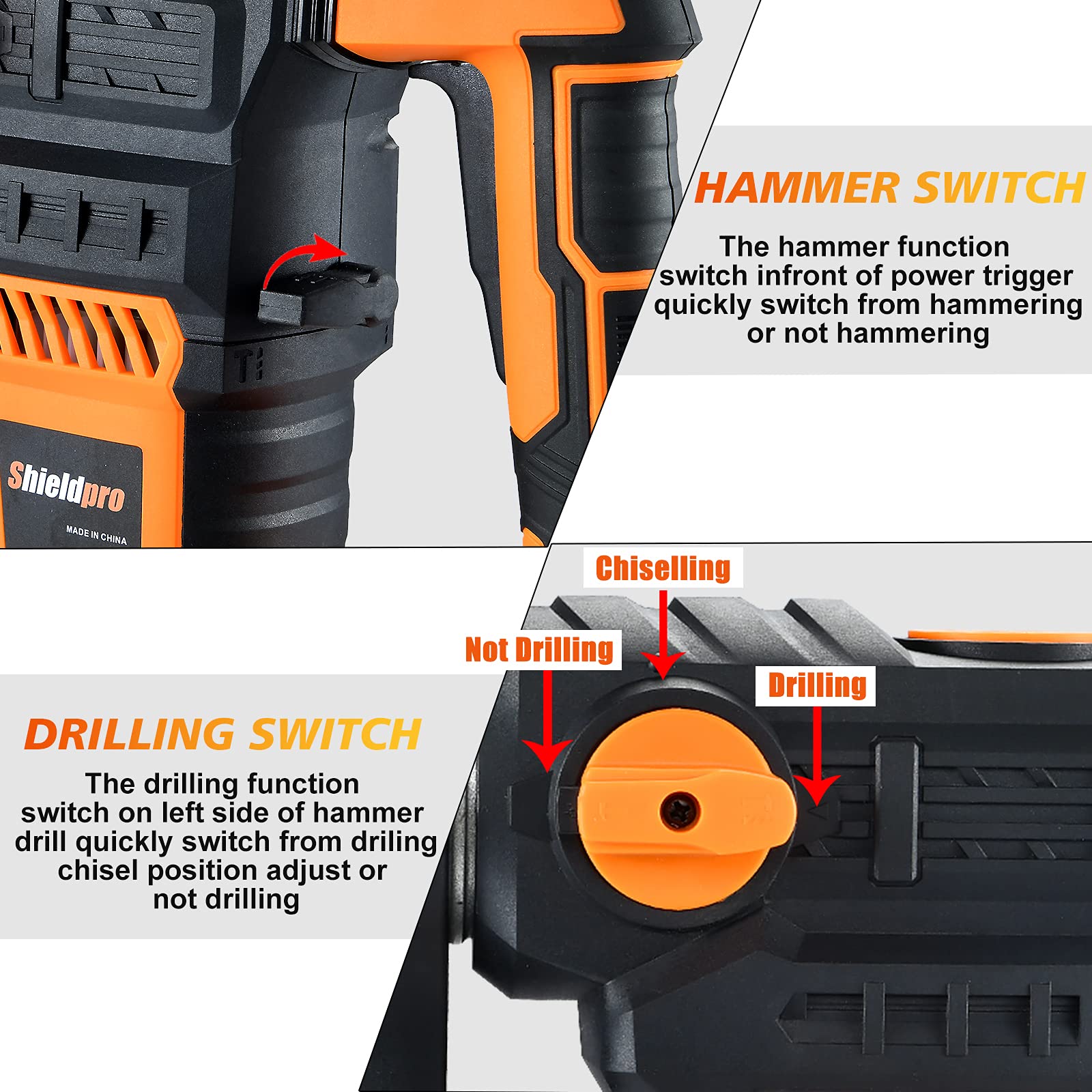SHIELDPRO spare carbon brushes ensure quick maintenance and less downtime