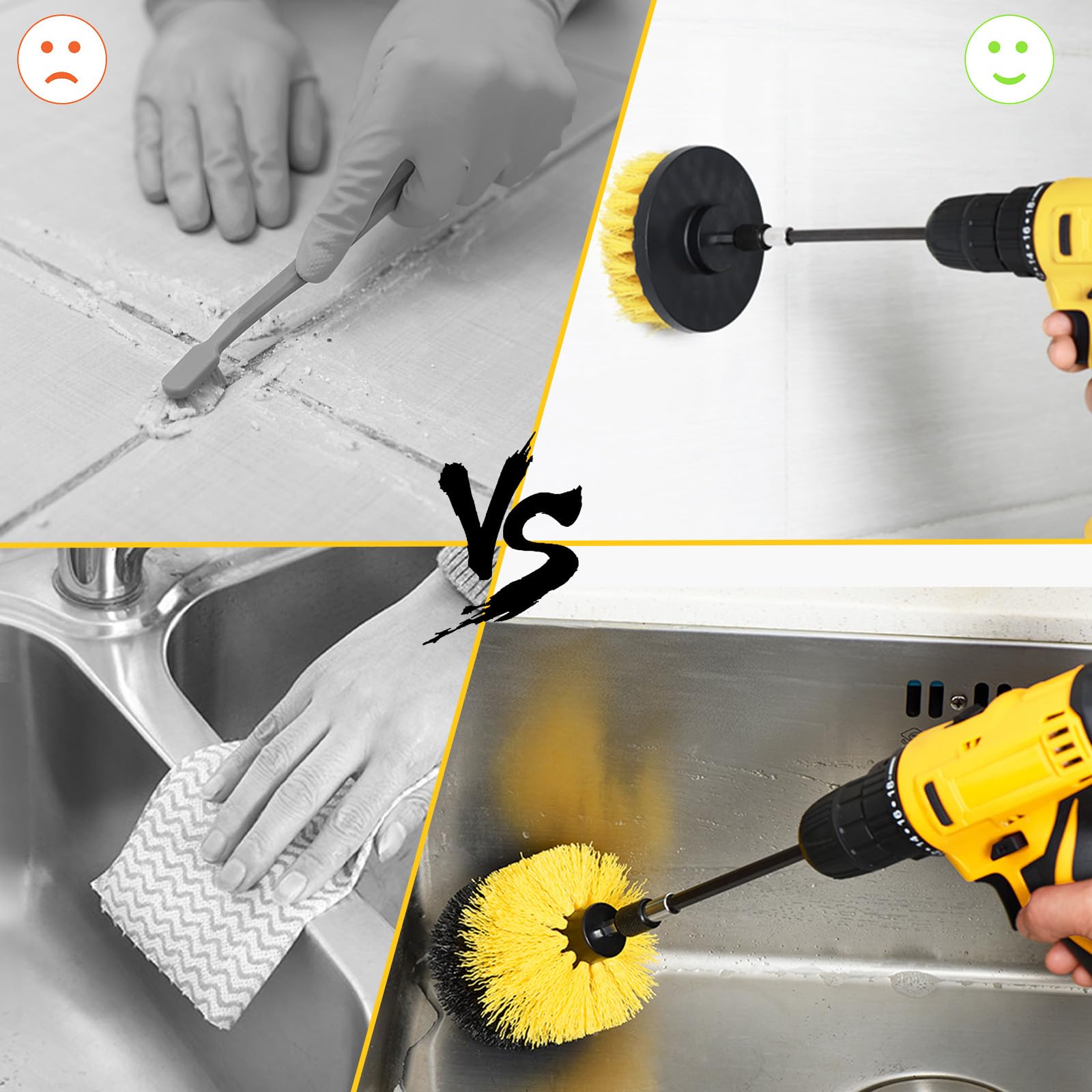 SHIELDPRO 1/4 inch quick-change shaft demonstrates compatibility with most drills