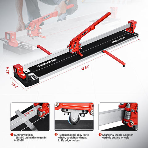 Split platen and aluminum base demonstrating stable construction
