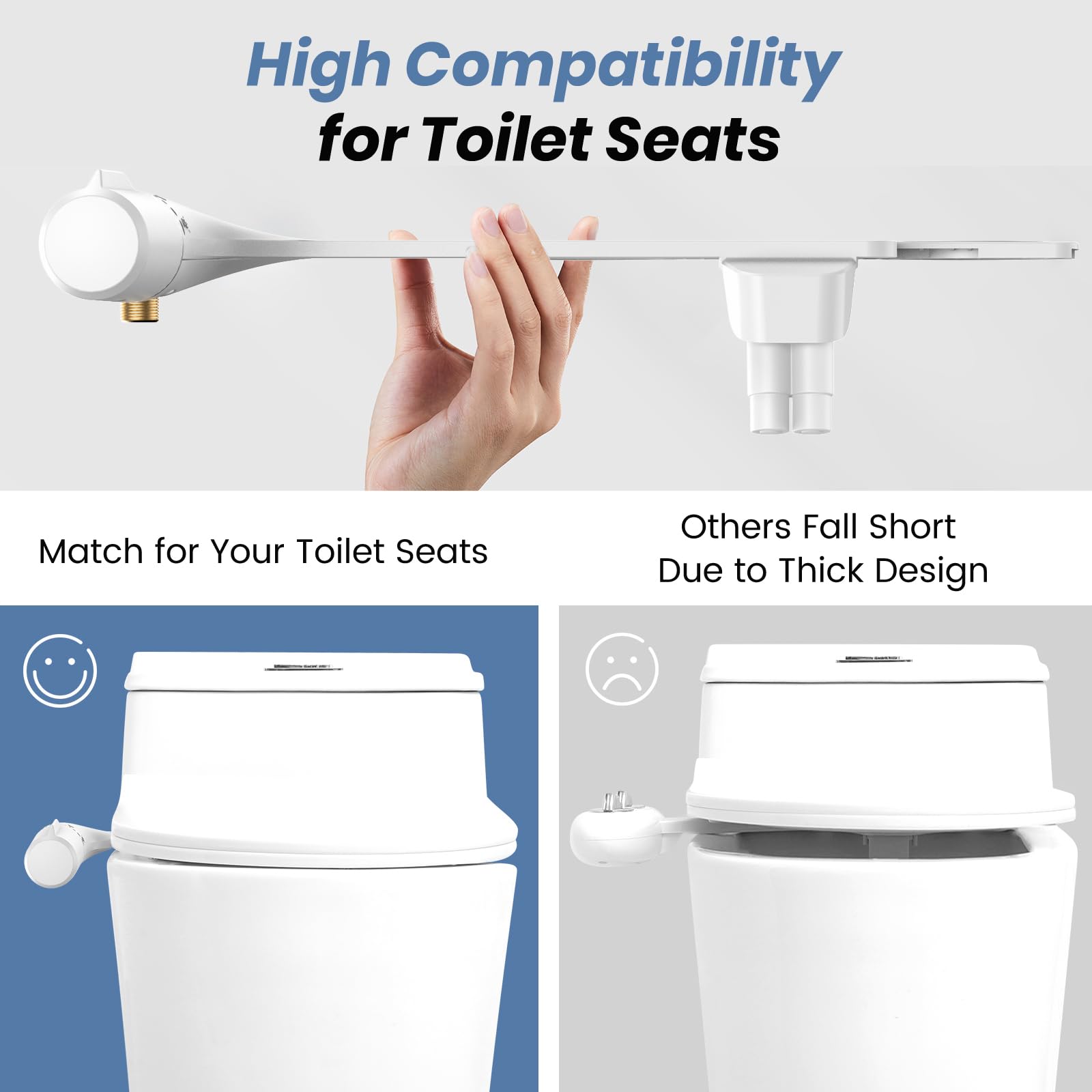 Shikitek adjustable water pressure lets you tailor comfort to your preference