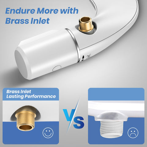 Shikitek dual-nozzle system enables front and rear washes for thorough cleansing