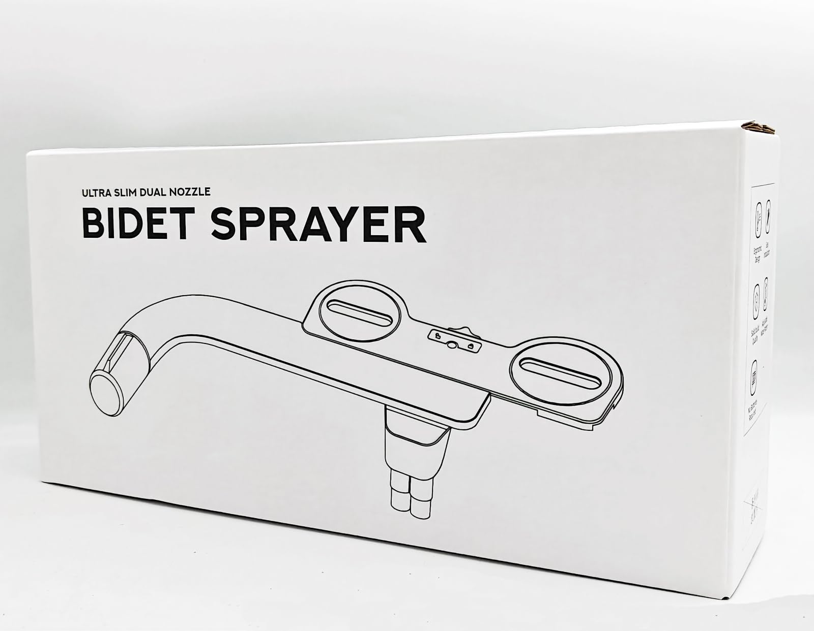 Shikitek fresh cold water sprayer provides a refreshing cleanse