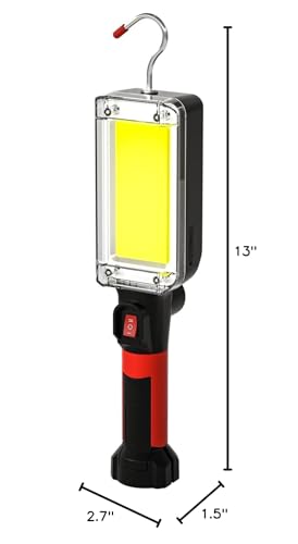 SHiLiPAi portable work light ideal for garage, camping, or emergencies.