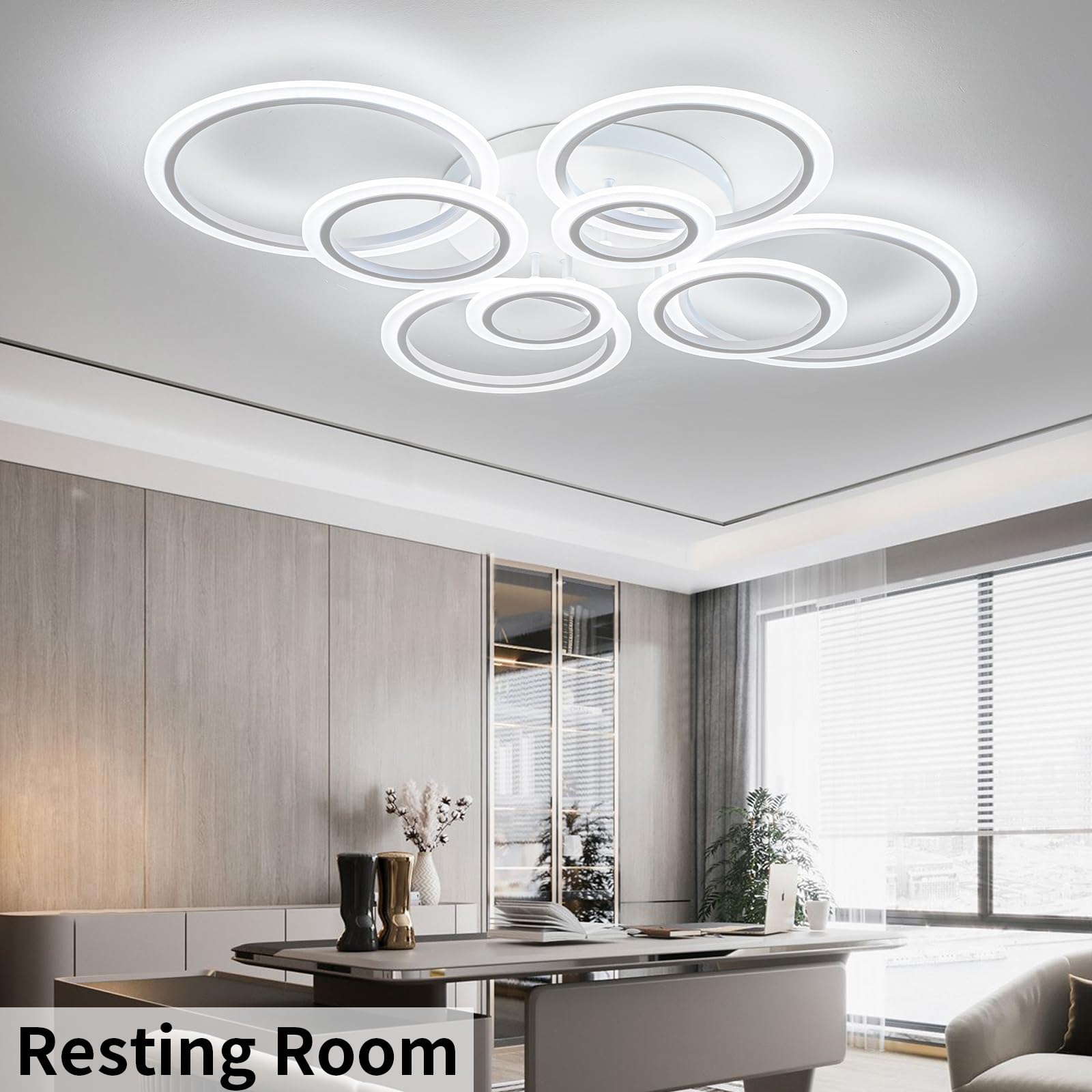 Shine LUEST 108W, 8640lm output delivers ample overall illumination.