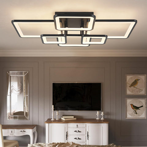 Shine LUEST aluminum and acrylic construction for durability and modern aesthetics.