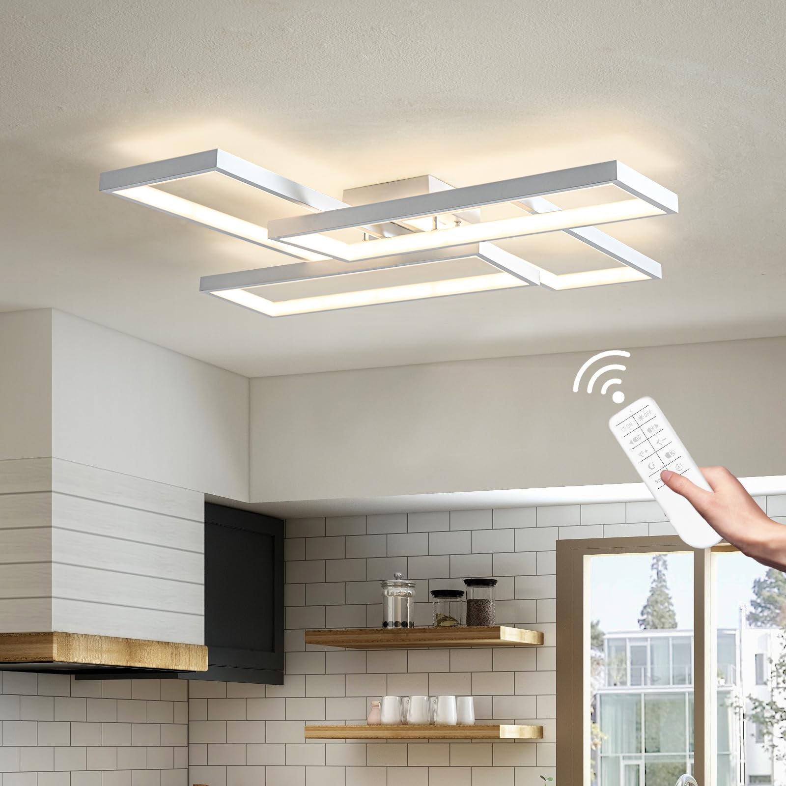 Shine LUEST dimmable LED fixture offers 3000K–6000K mood range.