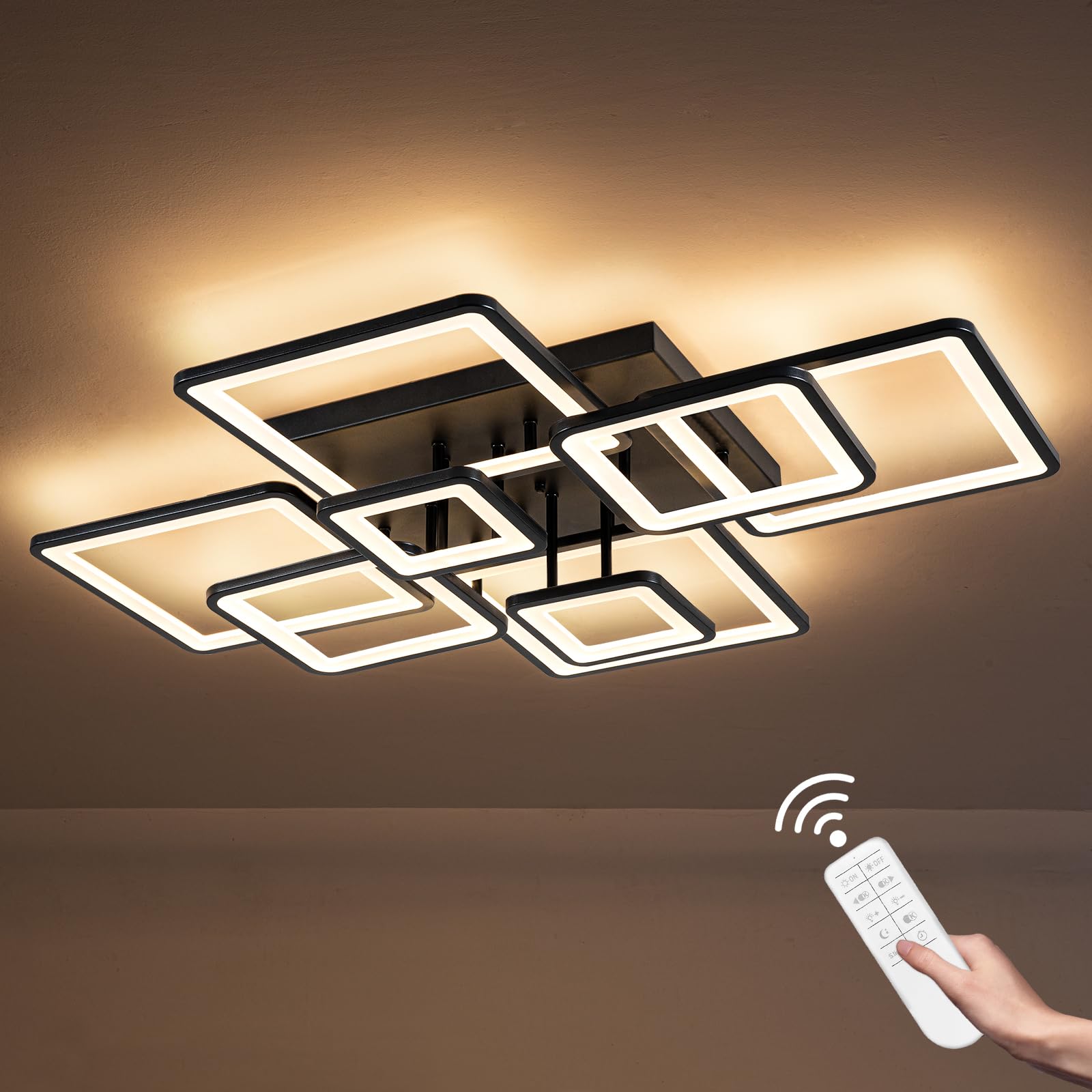 Shine LUEST ideal for living rooms, dining, and bedrooms.