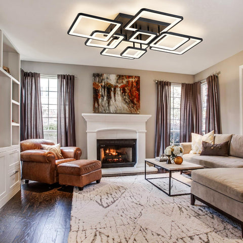 Shine LUEST low-profile fixture blends seamlessly with ceilings.