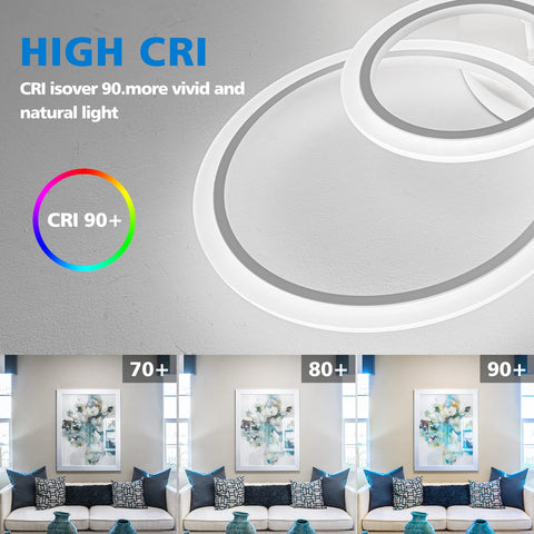 Shine LUEST 3000–6000K color temperature covers warm to cool tones.