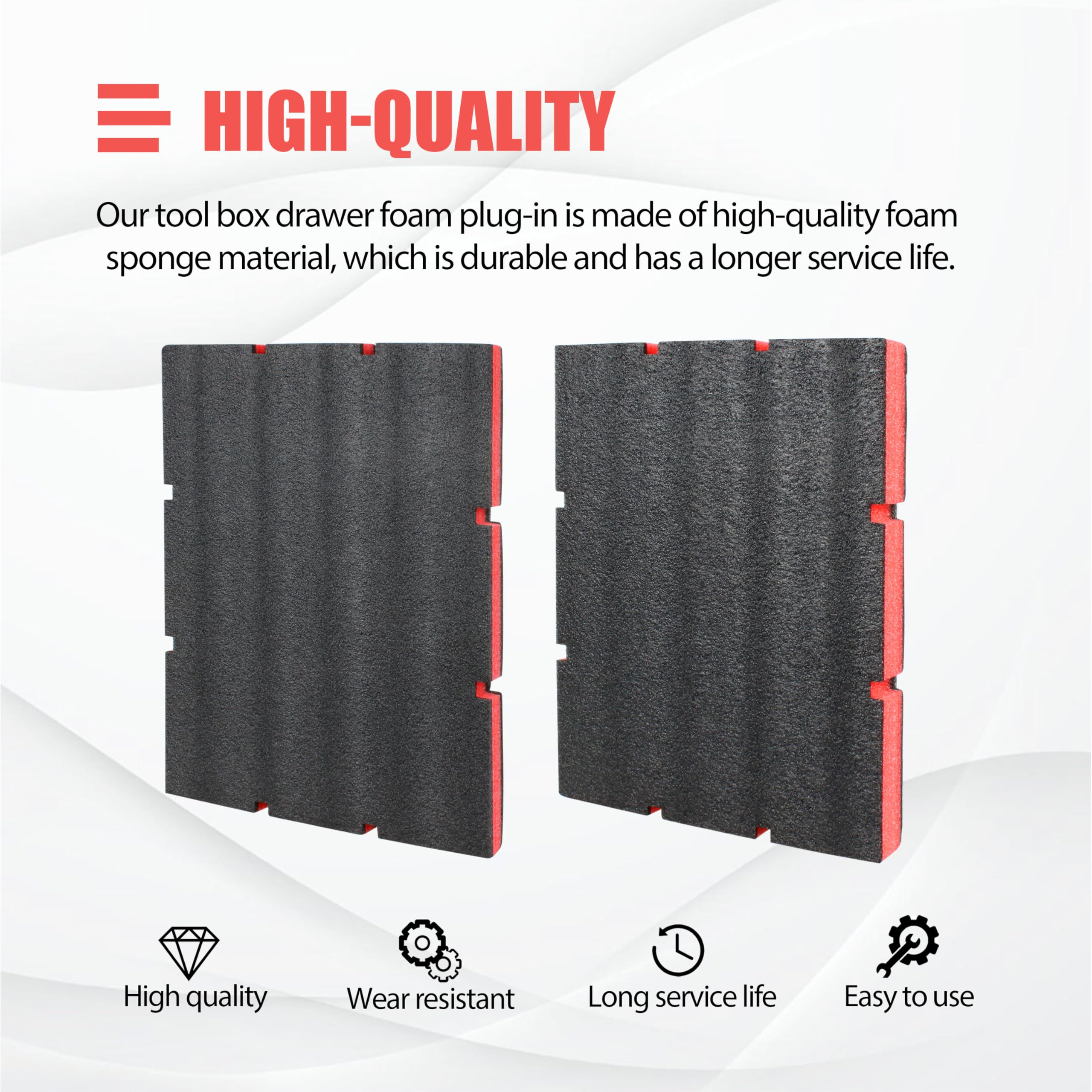 Shinelan dual-color design improves visibility and quick tool spotting