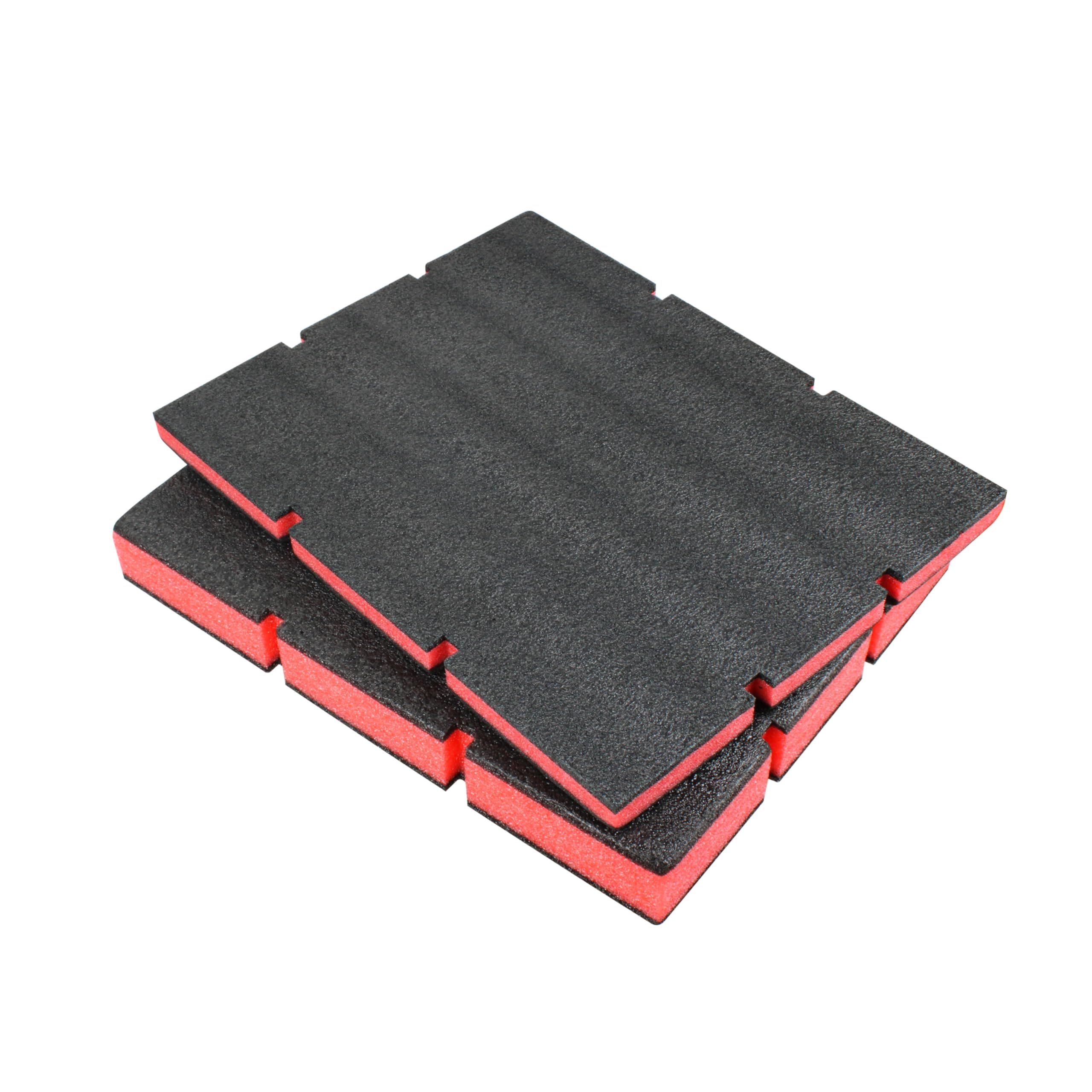 Shinelan packout foam insert dual-layer cutouts enhances tool visibility and secure transport