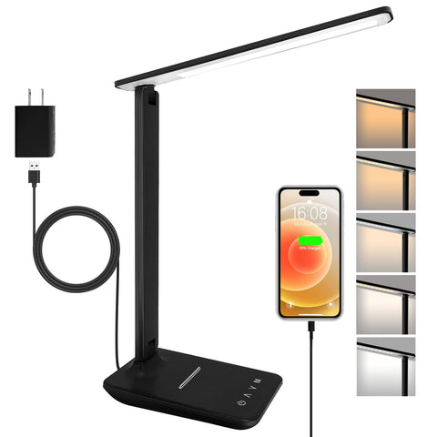 Shinelife LED desk lamp with 500 lumens for true color accuracy.