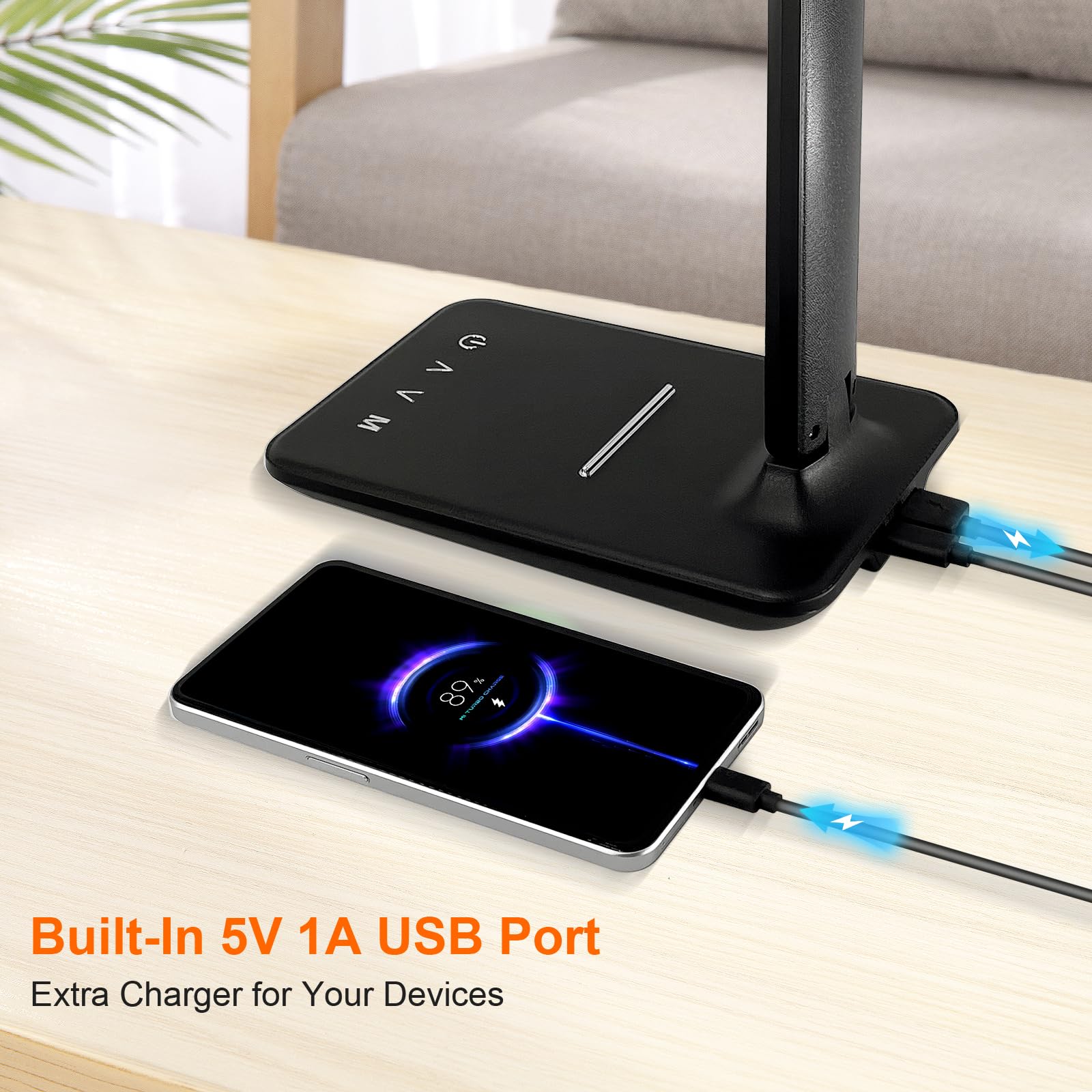 Shinelife desk lamp offers five modes for focus or relaxation.