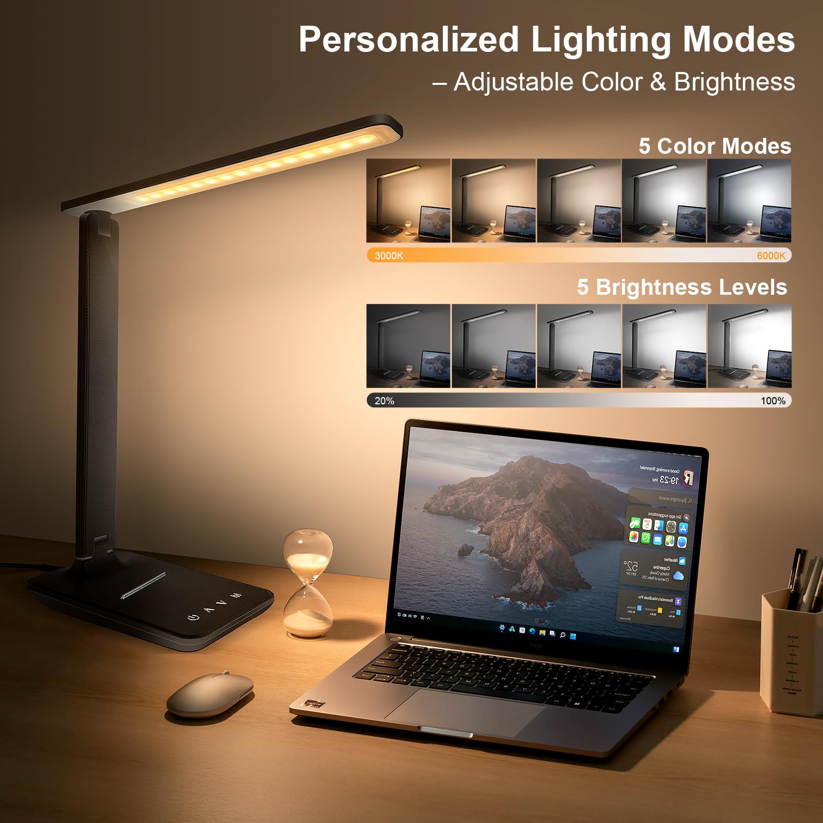 Shinelife lamp with rotating head targets light where you need.