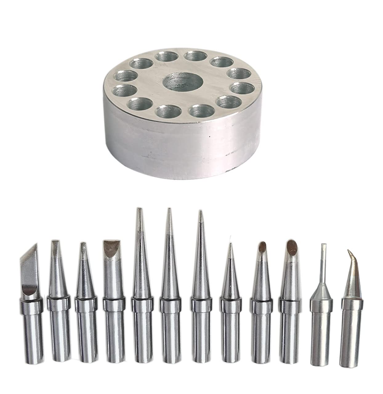 ShineNow ET tips for Weller – 12-piece set for precise soldering.
