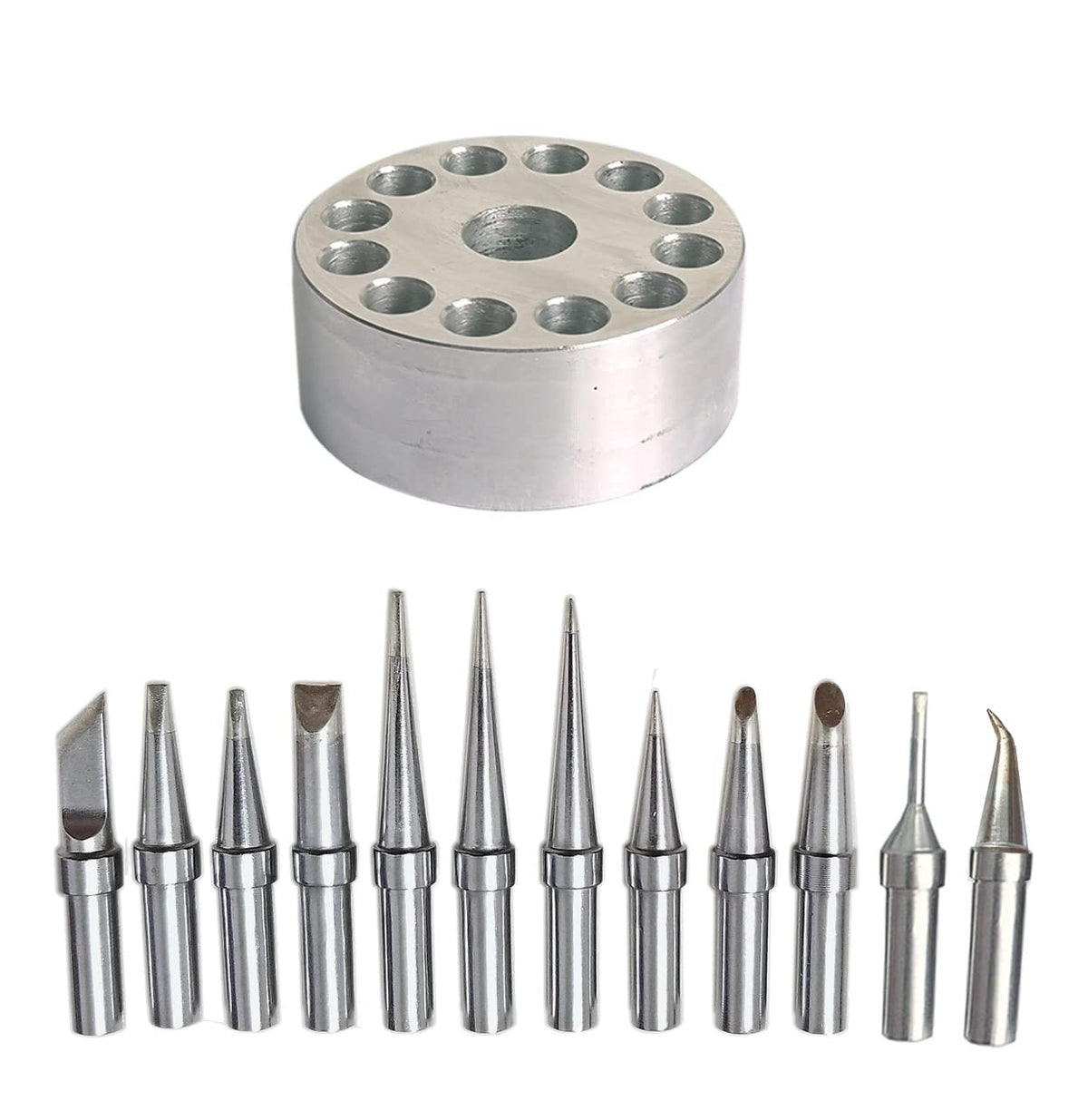 ShineNow ET tips for Weller – 12-piece set for precise soldering.