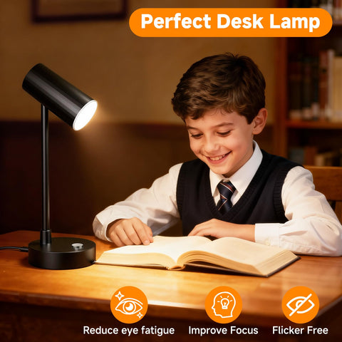 ShineTech compact 11 inch base saves desk space