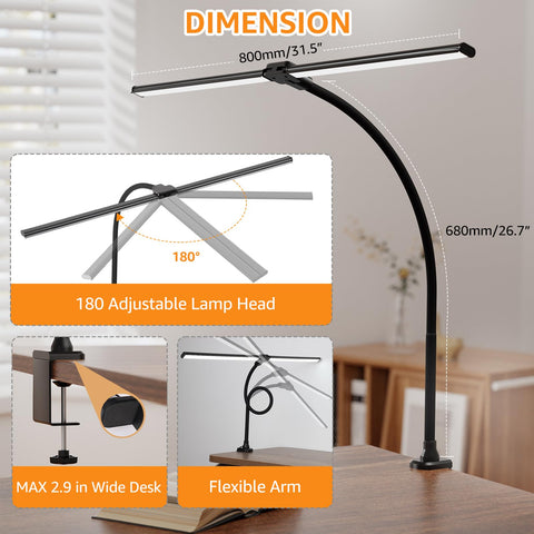 ShineTech desk lamp delivers up to 50,000 hours of reliable service