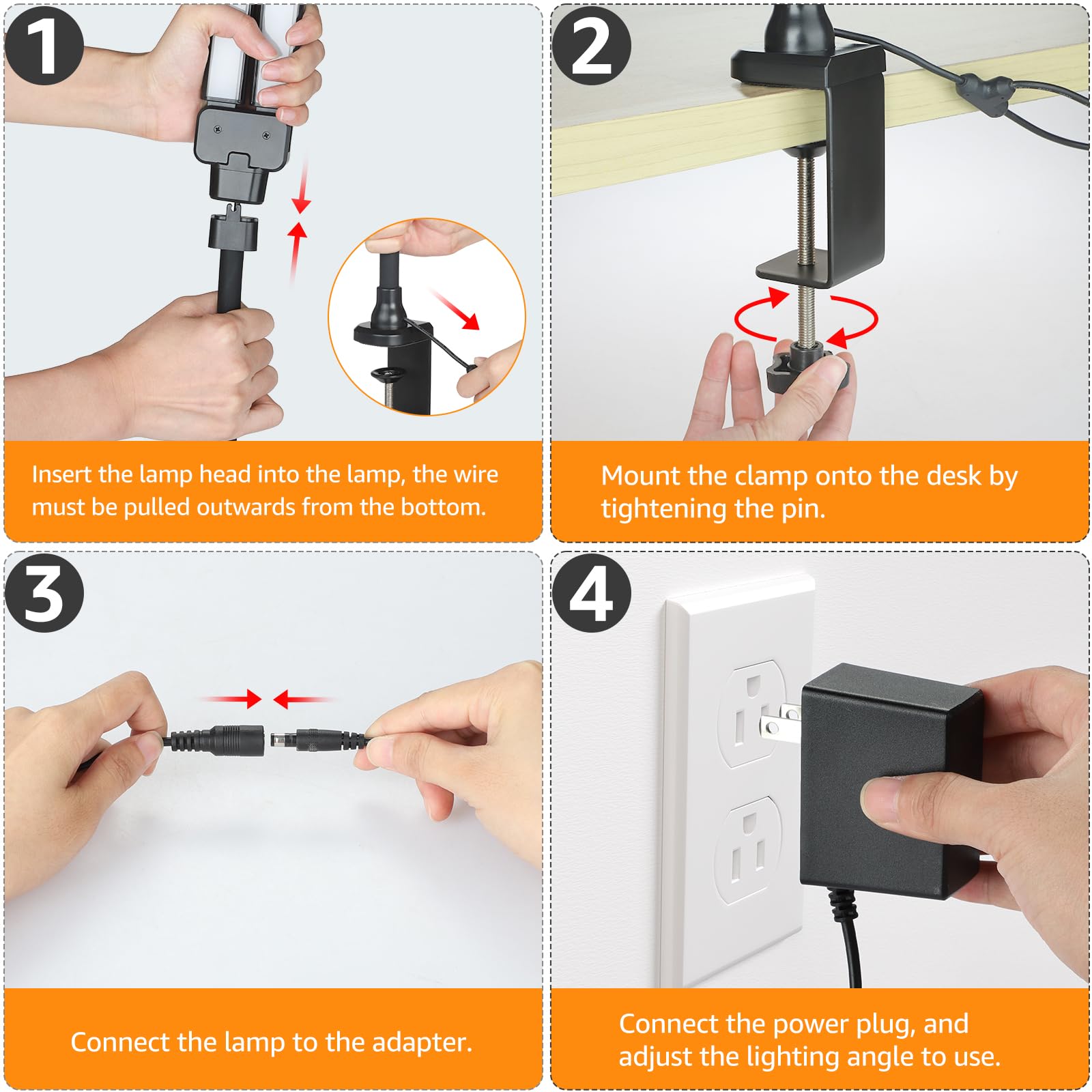 ShineTech desk lamp offers color temperature control for tasks and ambiance