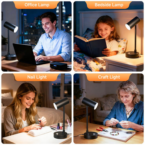 ShineTech packaging with lamp, adapter, and manual