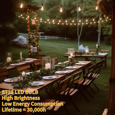 ShineU weatherproof outdoor lights withstand rain and wind for year-round use.