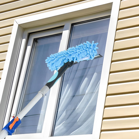 Shinming paint roller attachment provides safer ladder alternative