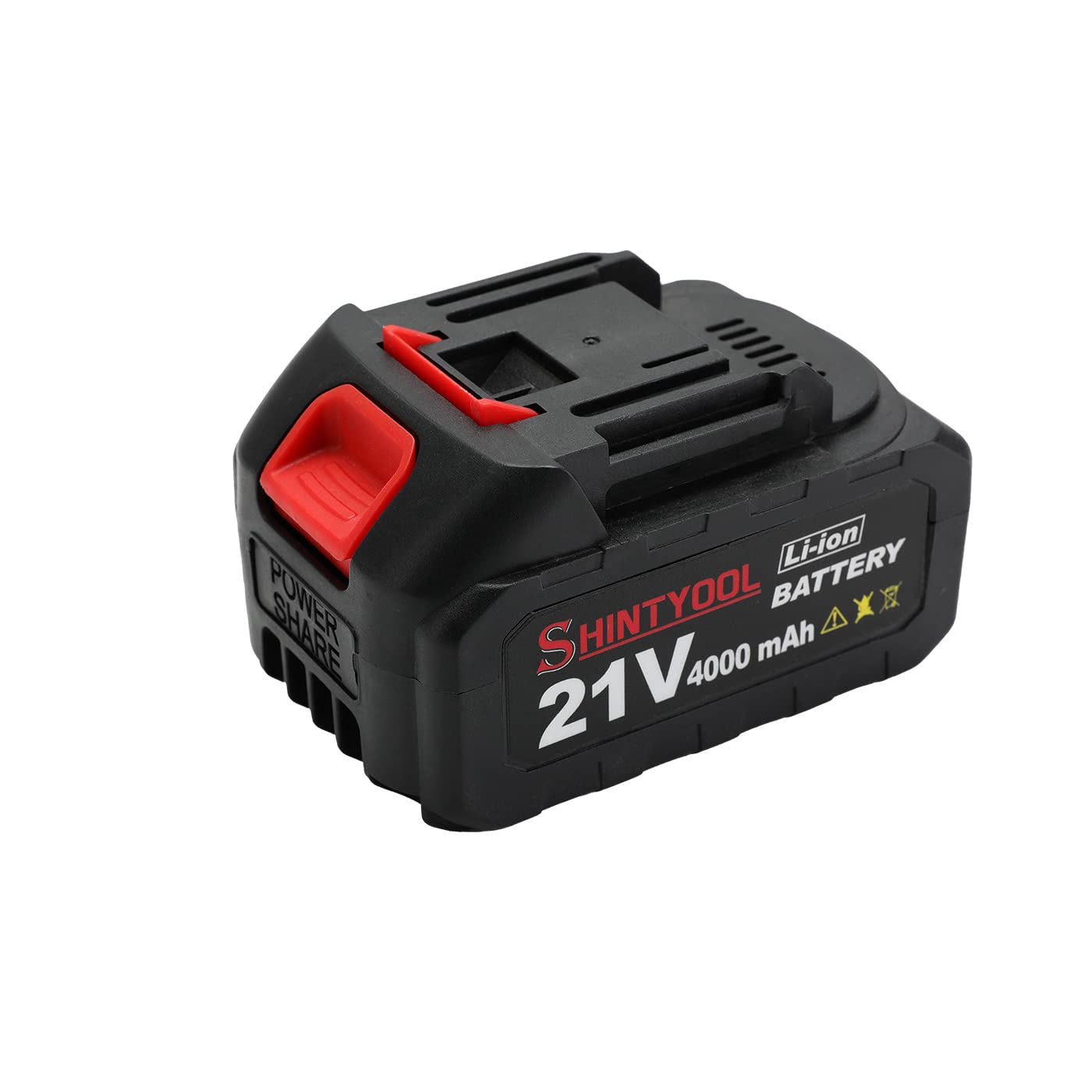 SHINTYOOL 21V battery used with leaf blower for cordless operation