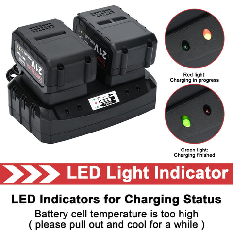 SHINTYOOL 21V charger with US plug for global use