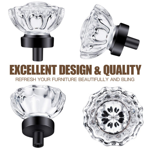SHINY HANDLES dresser cabinet knob installation demonstrates easy mounting with multiple screw options.