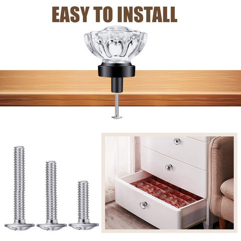 SHINY HANDLES wardrobe pull showcases sturdy zinc alloy core and durable finish.