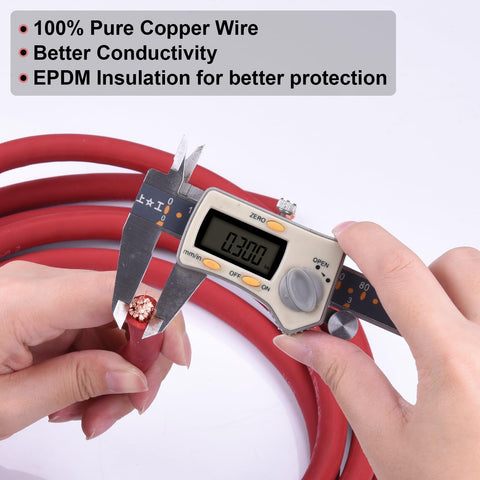 Shirbly pure copper wire 1070 strands for low-resistance performance.