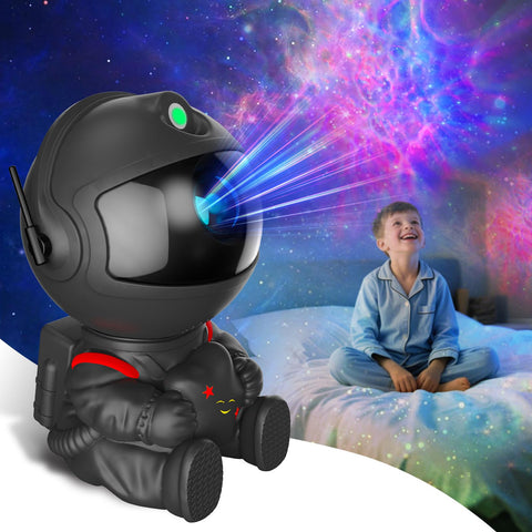 SHJQJJLBCQ Astronaut Nebula Star Light enhances bedroom or playroom ambience.