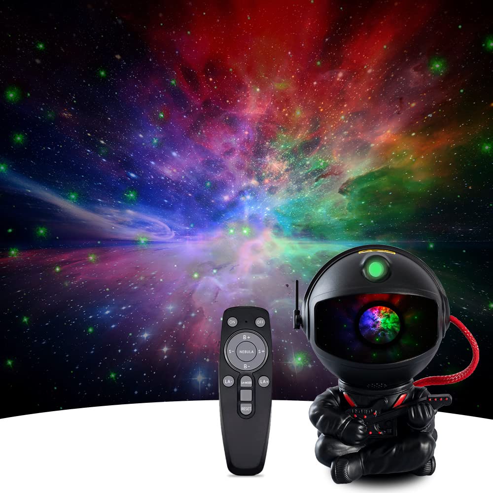 SHJQJJLBCQ galaxy projector with astronaut design for immersive ceiling displays