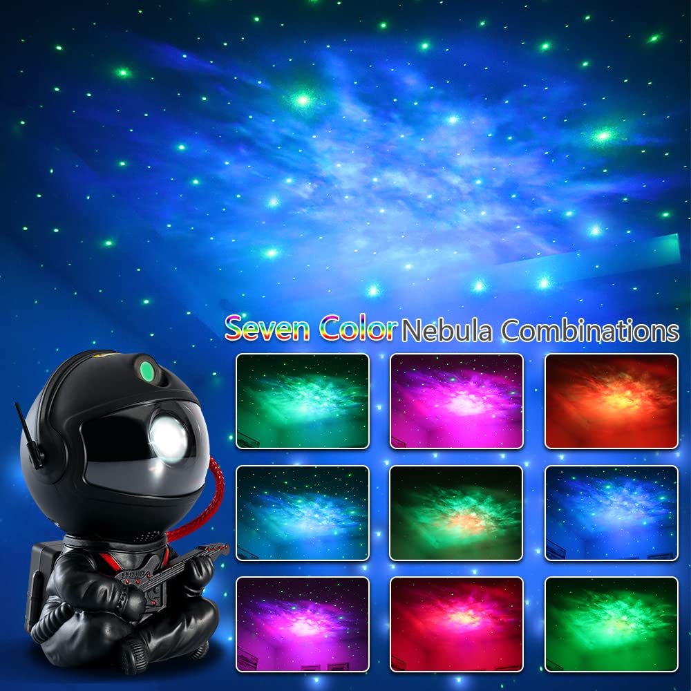 SHJQJJLBCQ galaxy projector twinkling stars create calming ambience