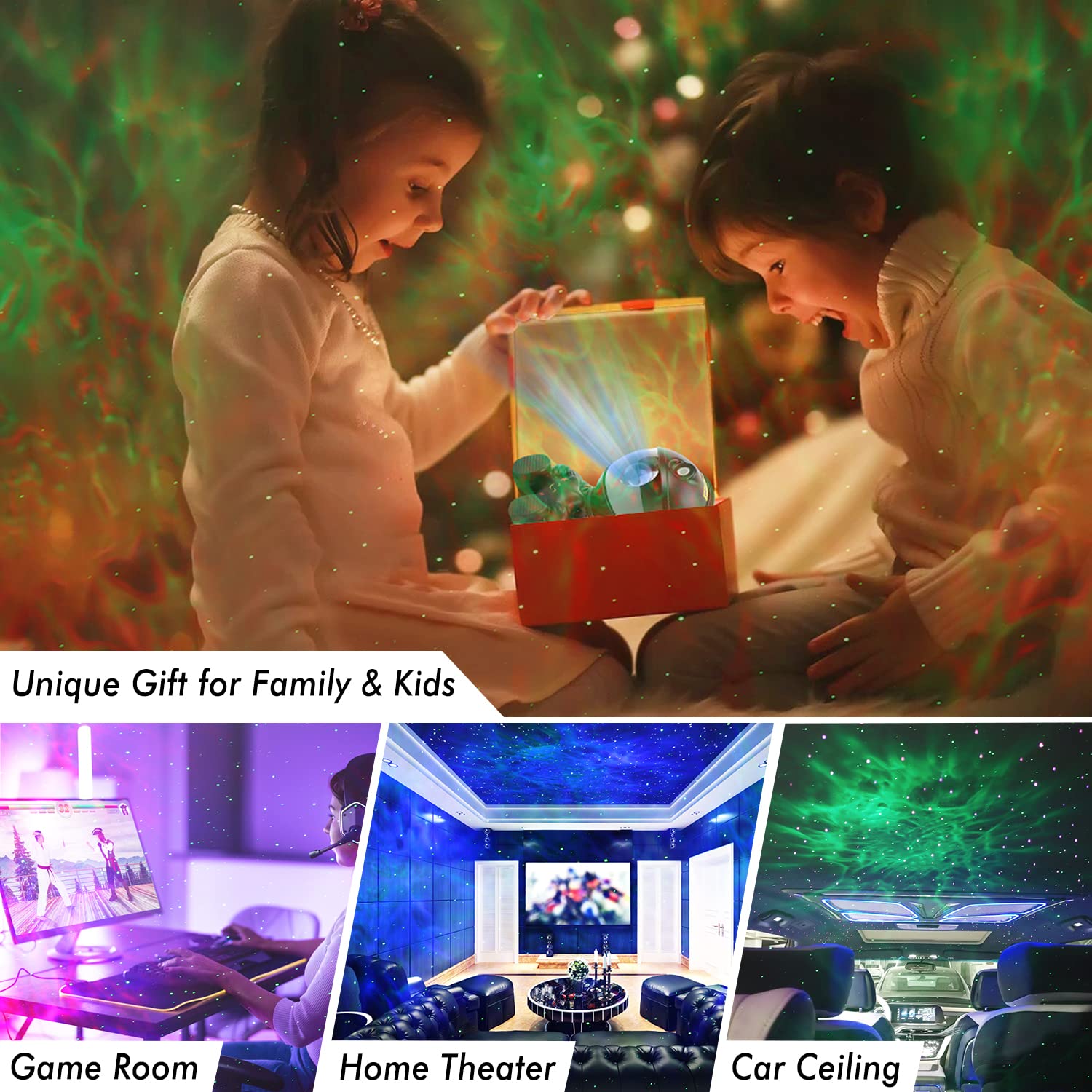 SHJQJJLBCQ Astronaut Nebula Star Light quiet projector for serene rooms.
