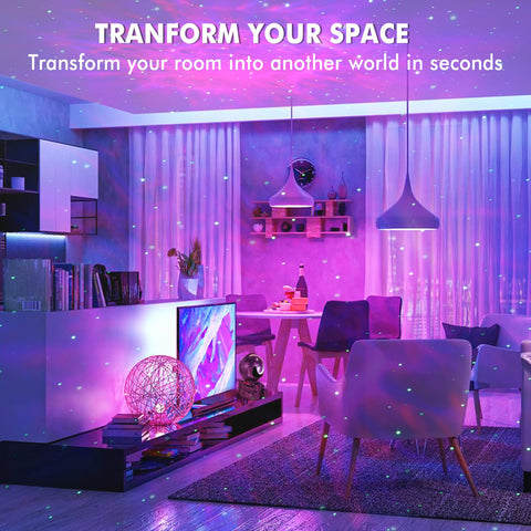 SHJQJJLBCQ Astronaut Nebula Star Light seven galaxy effects inspire immersive nights.