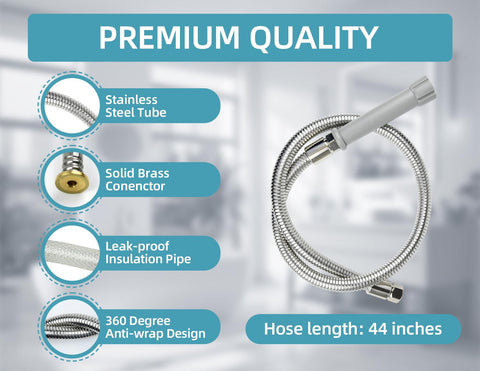 SHLLKTTRY easy-install 360-degree anti-wrap feature simplifies mounting under sinks