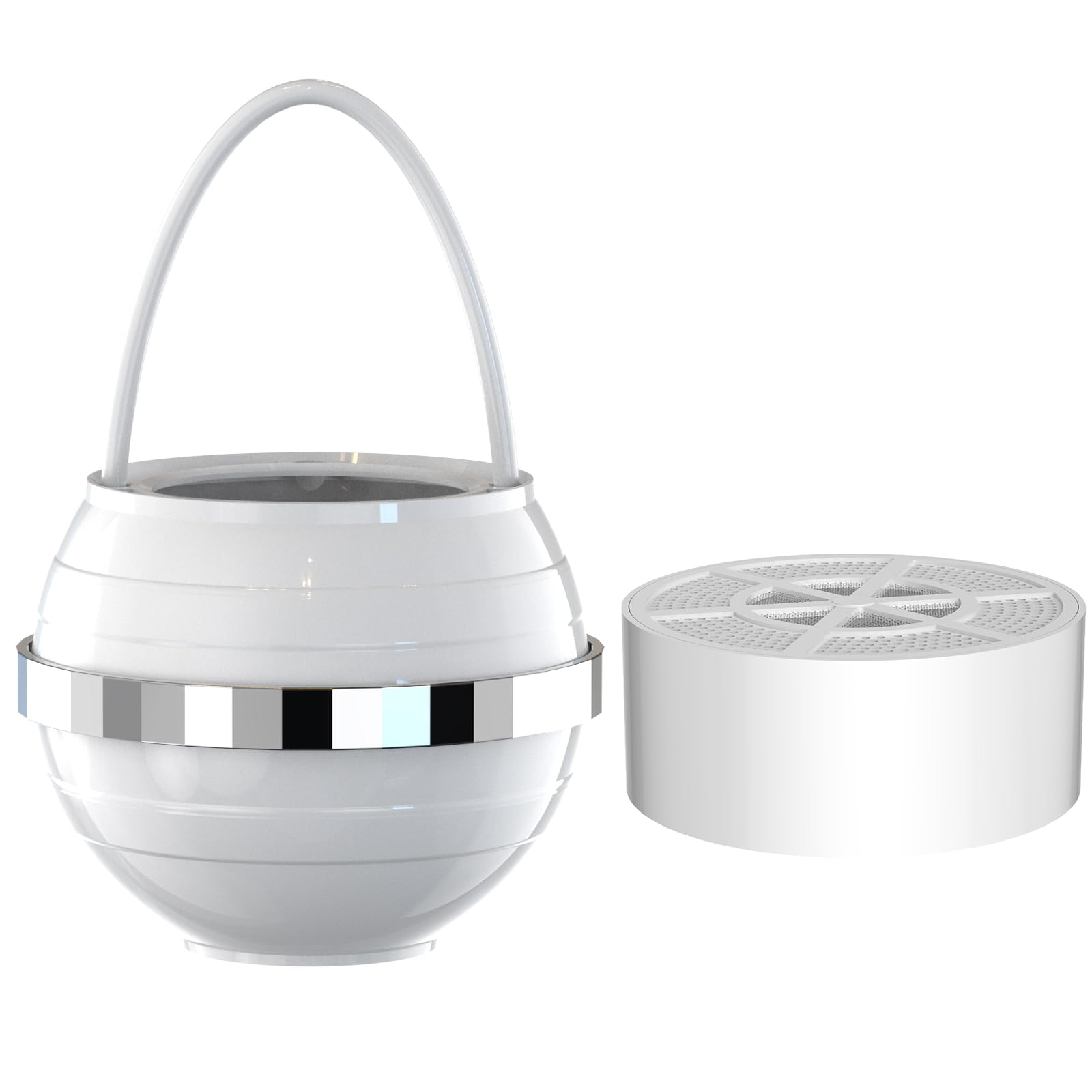 SHLLKTTRY softened-water experience delivers smoother skin and hair after shower.