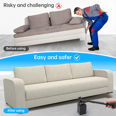 Shnbxtnd appliance lifter used on carpet for controlled lifting