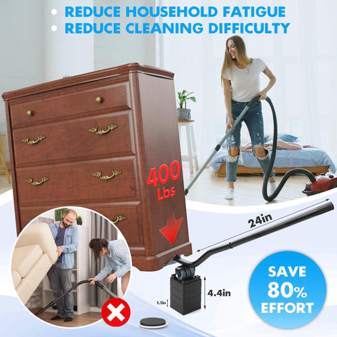 Shnbxtnd furniture lifter in action reduces strain when lifting heavy items