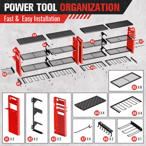 Shomextol organized garage setup improves workflow and cleanliness