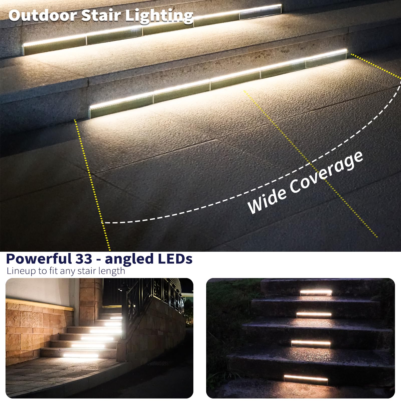 SHONELIGHTING modular design lets you adjust length for seamless installation.