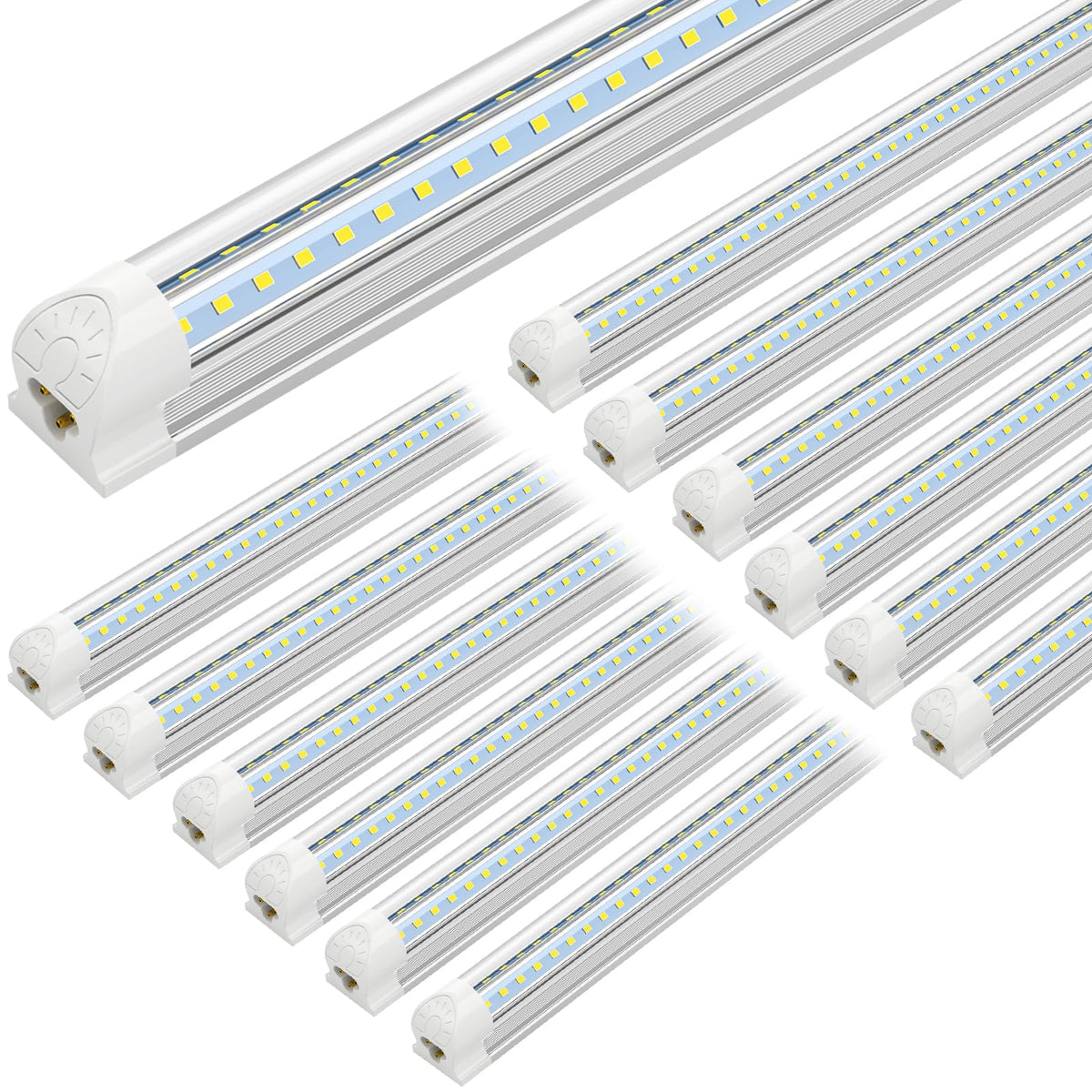 ShopLED 12-pack packaging demonstrates quick installation and ready-to-use illumination.
