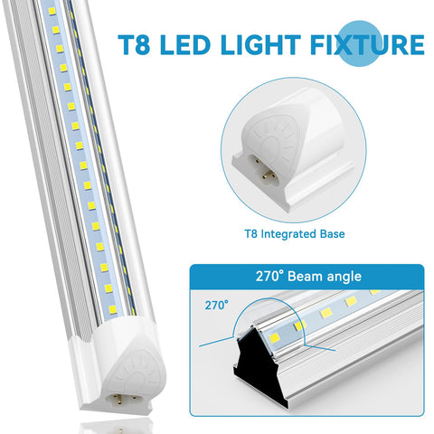 ShopLED 30W light delivers 4000lm daylight white for bright workspace clarity.